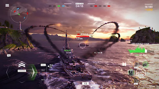 Warships Mobile 2: Корабли pvp апк скриншот 5
