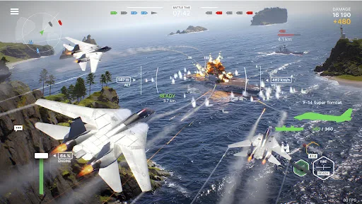 Warships Mobile 2: Корабли pvp мод скриншот 6