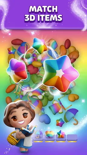 Disney Magic Match 3D мод скриншот 1