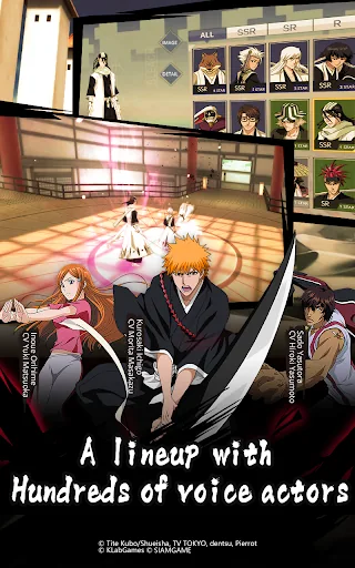 BLEACH Mobile 3D мод меню скриншот 3