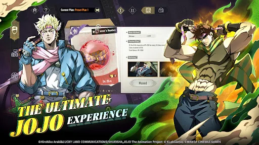 JoJo's Bizarre Adventure: GS мод меню скриншот 3